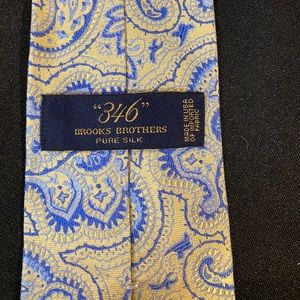 Brooks Brothers Accessories - Blue & Yellow Brooks Brothers Tie Brooks Brothers Accessories - Blue & Yellow Brooks Brothers Tie